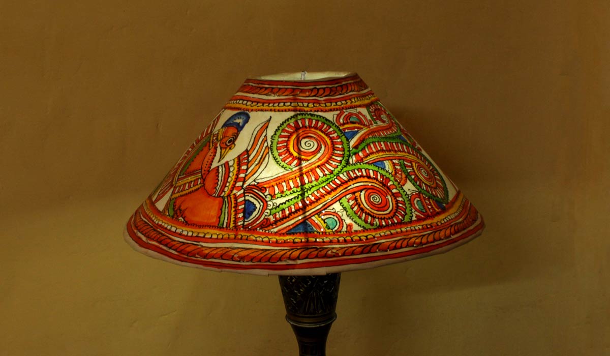 Tholu-bommalata-stand-lamp
