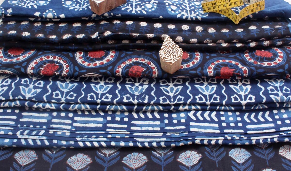Dabu-indigo-block-printed-mul-cotton-fabric
